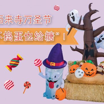 【活动报报看】西来寺万圣节“不捣蛋也给糖”！