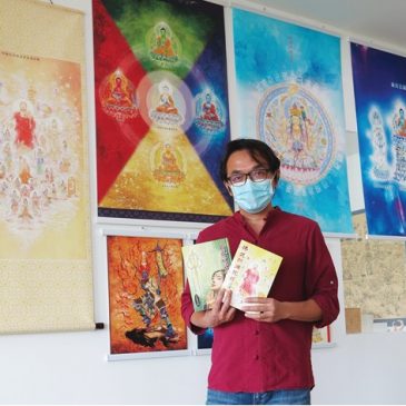 【有故事的人】林钜晴：把佛经衔接漫画世界
