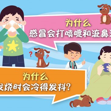 小天星【原来如此】为什么感冒会打喷嚏和流鼻涕？ 为什么发烧时会冷得发抖？