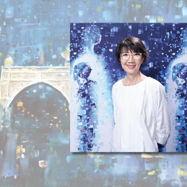 普门【艺术风华】陈艾霙：一抹淡蓝，岁月如画