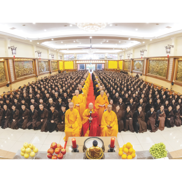 普门【普门视窗】东禅寺三皈五戒 1200佛子皈投佛陀座下