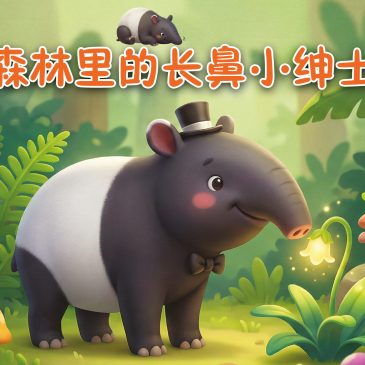 小天星【动物小侦探】森林里的长鼻小绅士