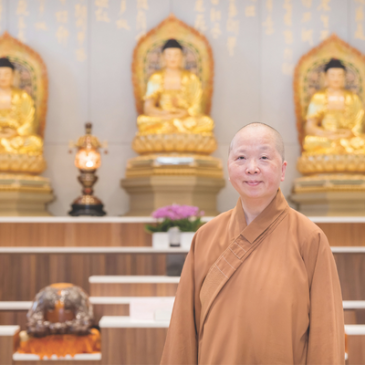 普门【百岁·百缘】为信徒添油香 | 妙祥法师